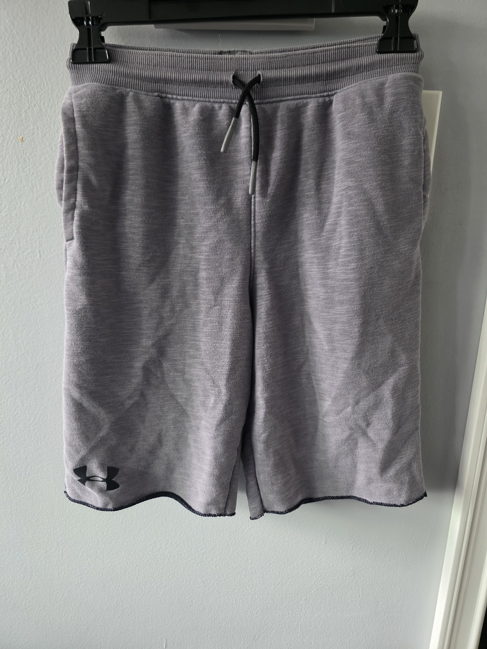 Under Armour Gray Drawstring Athletic Shorts for Kids